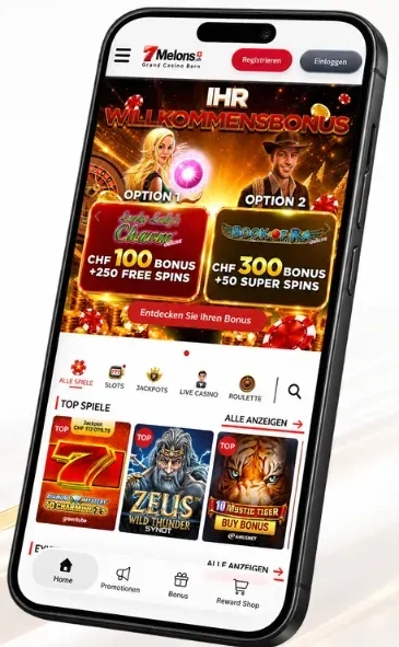 7Melons App auf einem Smartphone